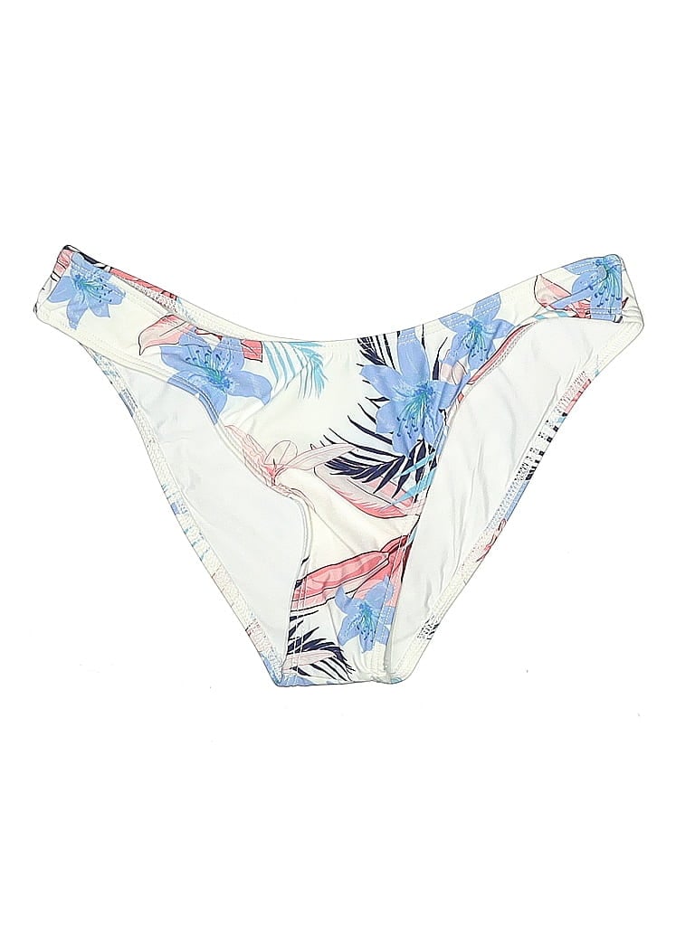 Pre-owned Splendid Swimsuit Bottoms In White