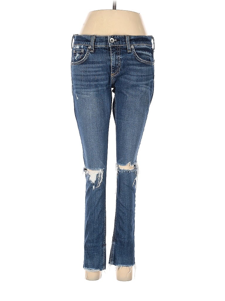 Pre-owned Rag & Bone Jeans In Blue