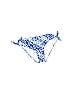 Splendid Argyle Graphic Blue Swimsuit Bottoms Size L - photo 1