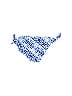 Splendid Argyle Graphic Blue Swimsuit Bottoms Size L - photo 2