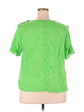 Shein Curve Short Sleeve Blouse (view 2)