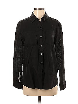 James Perse Long Sleeve Button-Down Shirt (view 1)