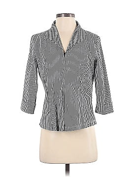 Equestrian 3/4 Sleeve Button-Down Shirt (view 1)