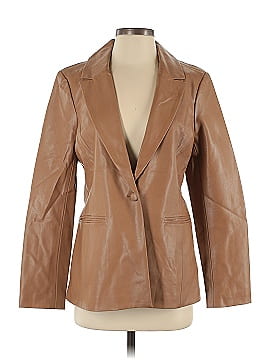 Le Lis Faux Leather Jacket (view 1)