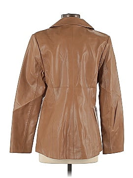 Le Lis Faux Leather Jacket (view 2)