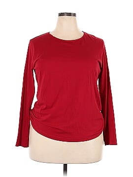 Anne Klein Long Sleeve Top (view 1)