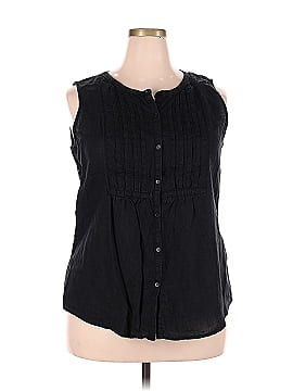 Lands' End Sleeveless Blouse (view 1)