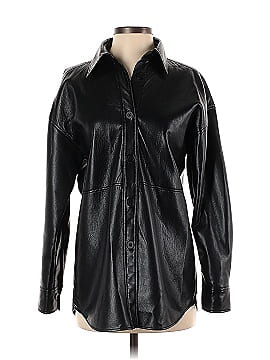 Babaton Faux Leather Jacket (view 1)