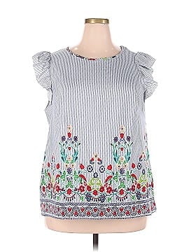 Emery Rose Sleeveless Blouse (view 1)