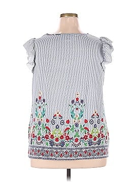 Emery Rose Sleeveless Blouse (view 2)