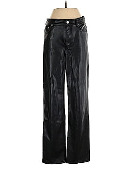 Zara Faux Leather Pants (view 1)