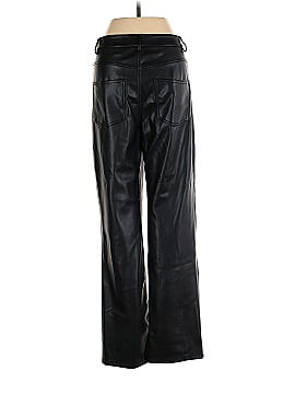 Zara Faux Leather Pants (view 2)