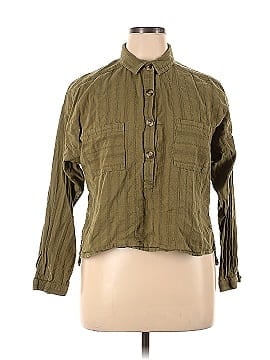 Ann Taylor LOFT Long Sleeve Button-Down Shirt (view 1)