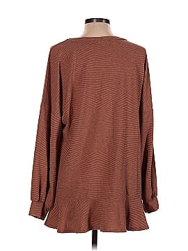 Perfect Peach Long Sleeve Top (view 2)