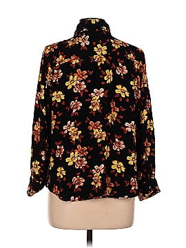 Topshop Long Sleeve Button-Down Shirt (view 2)