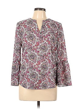 J.Crew Factory Store Long Sleeve Blouse (view 1)