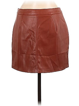 Lulus Faux Leather Skirt (view 2)