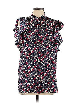 Lauren by Ralph Lauren Short Sleeve Blouse (view 1)