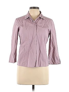 DKNY 3/4 Sleeve Button-Down Shirt (view 1)