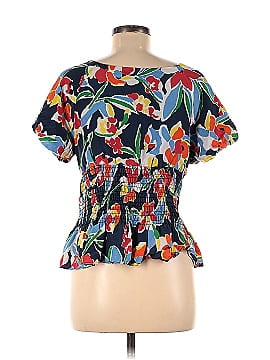 Lauren by Ralph Lauren Short Sleeve Blouse (view 2)