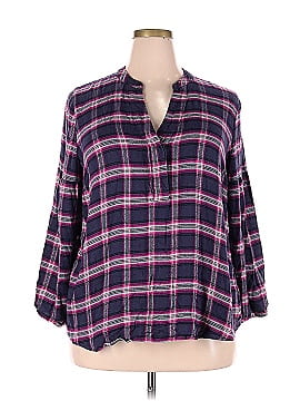 Lane Bryant Long Sleeve Blouse (view 1)