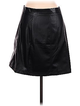 Banana Republic Factory Store Faux Leather Skirt (view 2)