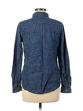 Ann Taylor LOFT Long Sleeve Button-Down Shirt (view 2)