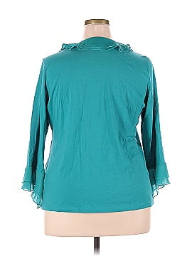 Jones New York Signature Long Sleeve Blouse (view 2)