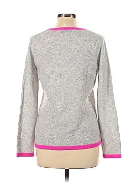 Hannah Rose Cashmere Pullover Sweater (view 2)