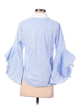 Jonathan Simkhai Long Sleeve Button-Down Shirt (view 2)