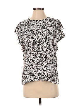 Ann Taylor Short Sleeve Blouse (view 1)