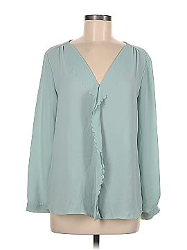 Ann Taylor Factory Long Sleeve Blouse (view 1)