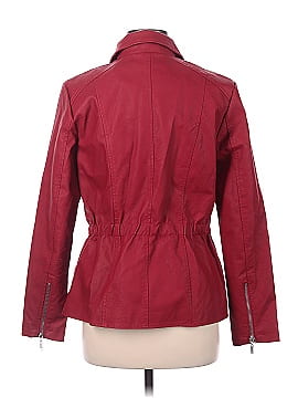 Baccini Faux Leather Jacket (view 2)