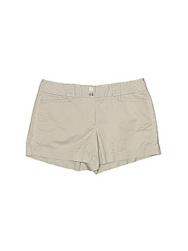 White House Black Market Khaki Shorts (view 1)