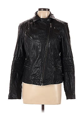 Cole Haan Leather Jacket (view 1)