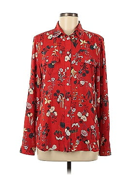 Ann Taylor LOFT Long Sleeve Blouse (view 1)