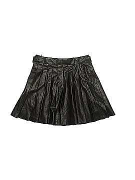 Zara Faux Leather Skirt (view 2)