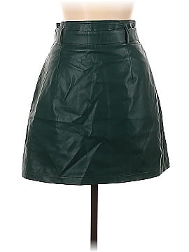 Forever 21 Contemporary Faux Leather Skirt (view 2)