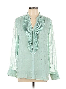 Ann Taylor Long Sleeve Blouse (view 1)