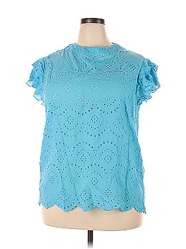 L & B Short Sleeve Blouse (view 1)