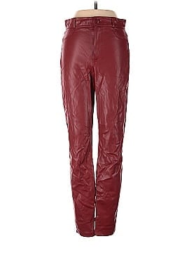 Zara Faux Leather Pants (view 1)