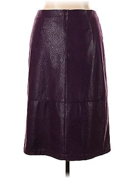 Ruby Rd. Faux Leather Skirt (view 2)