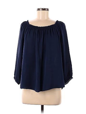 Joie 3/4 Sleeve Silk Top (view 1)