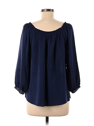 Joie 3/4 Sleeve Silk Top (view 2)