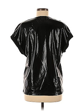 Shein Faux Leather Top (view 2)