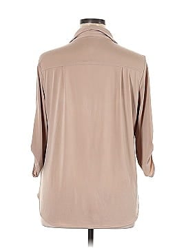 Company Ellen Tracy 3/4 Sleeve Button-Down Shirt (view 2)