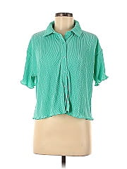 Colsie Short Sleeve Button Down Shirt