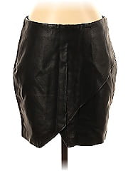 Mango Faux Leather Skirt