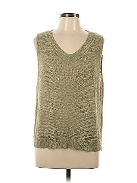 Olivia Grey Sleeveless Top (view 1)