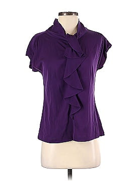 Classiques Entier Short Sleeve Silk Top (view 1)